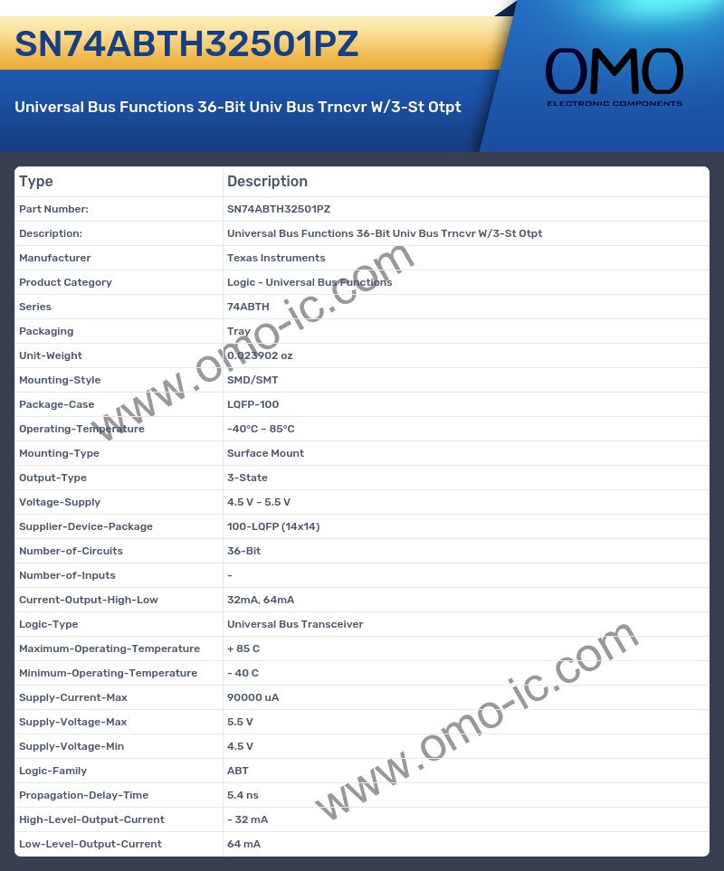 SN74ABTH32501PZ