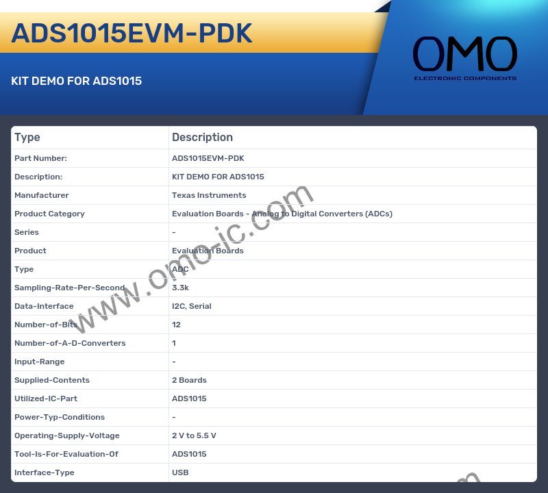 ADS1015EVM-PDK