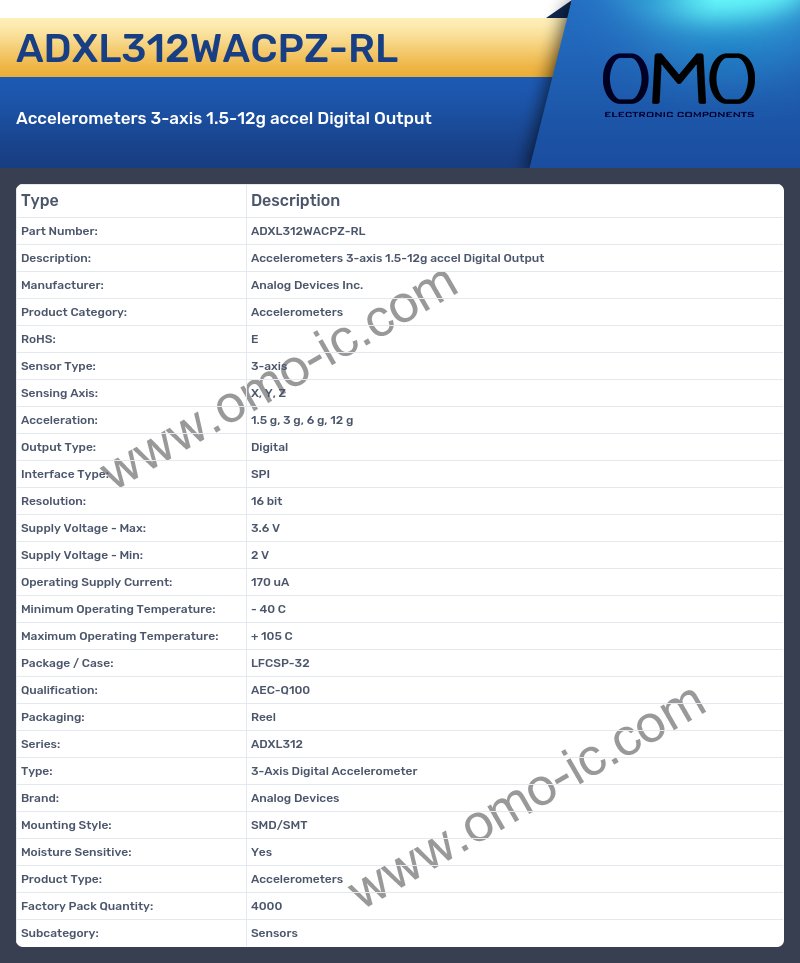 ADXL312WACPZ-RL