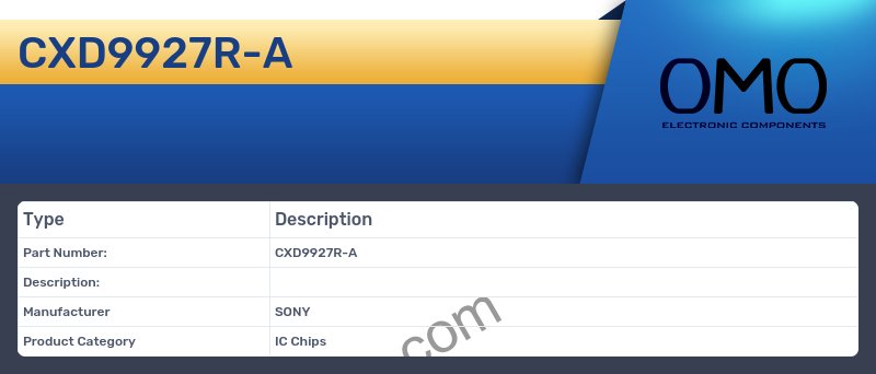 CXD9927R-A