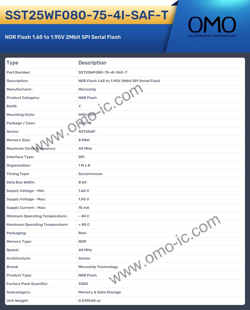 SST25WF080-75-4I-SAF-T