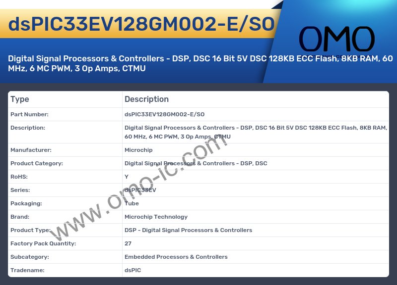 dsPIC33EV128GM002-E/SO