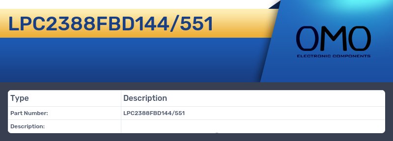 LPC2388FBD144/551