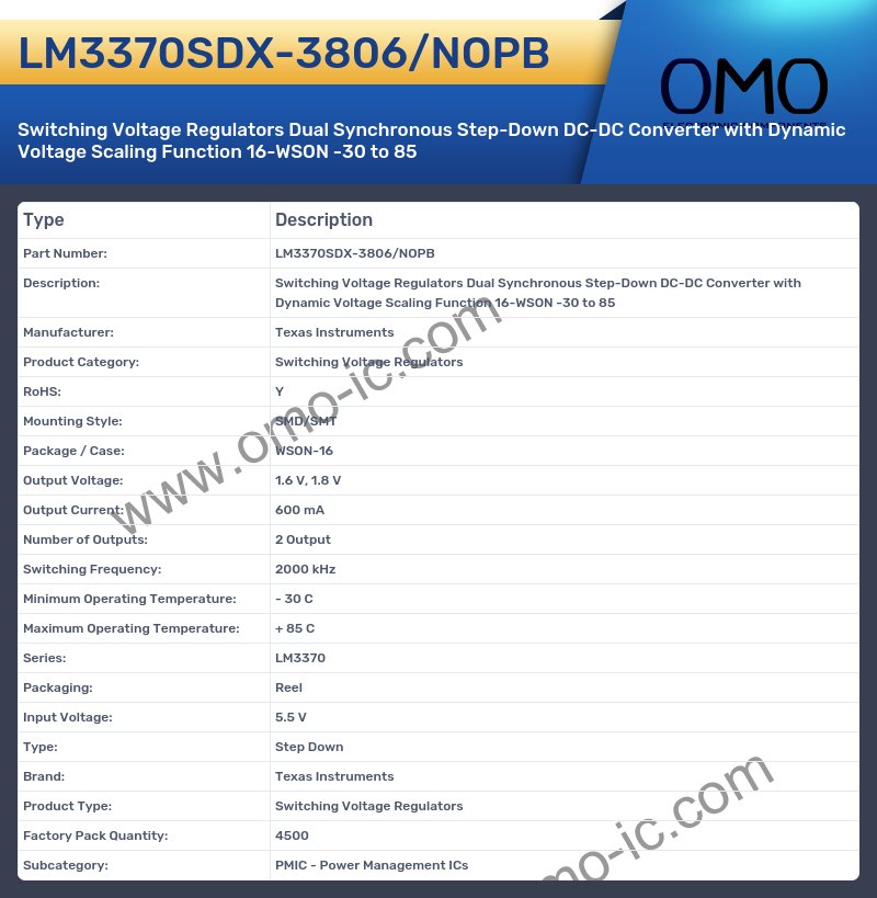 LM3370SDX-3806/NOPB