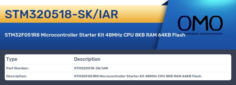 STM320518-SK/IAR