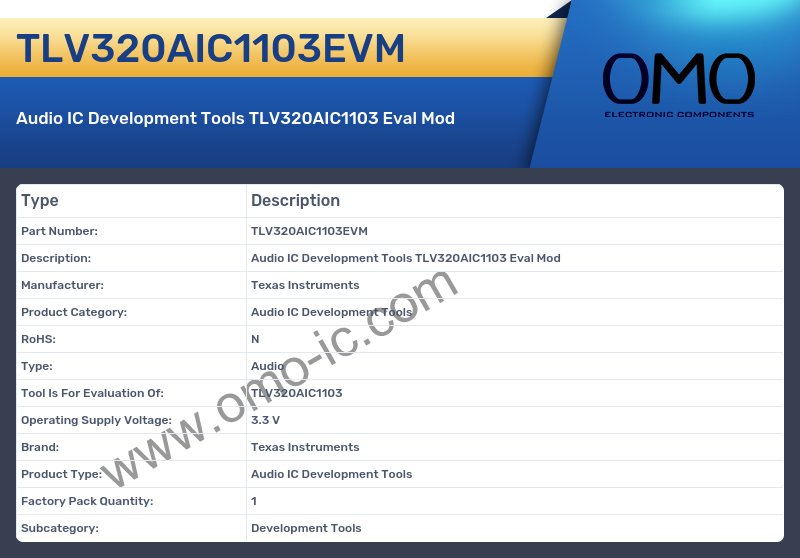 TLV320AIC1103EVM