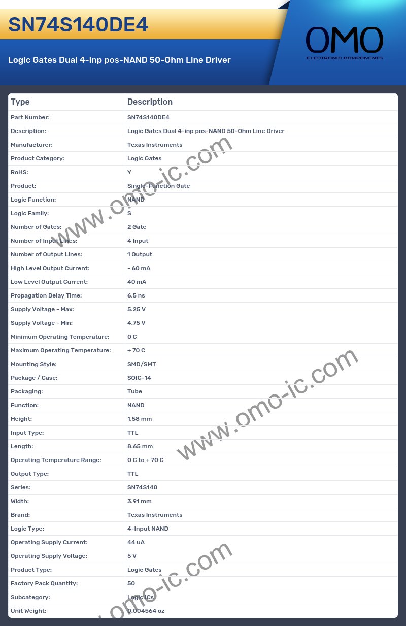 SN74S140DE4