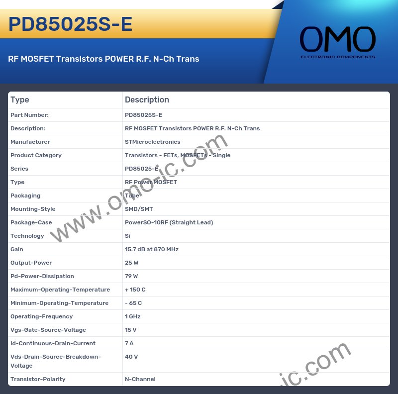 PD85025S-E