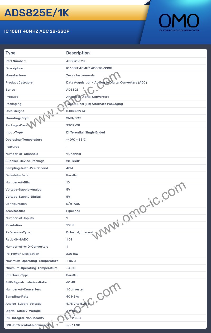 ADS825E/1K