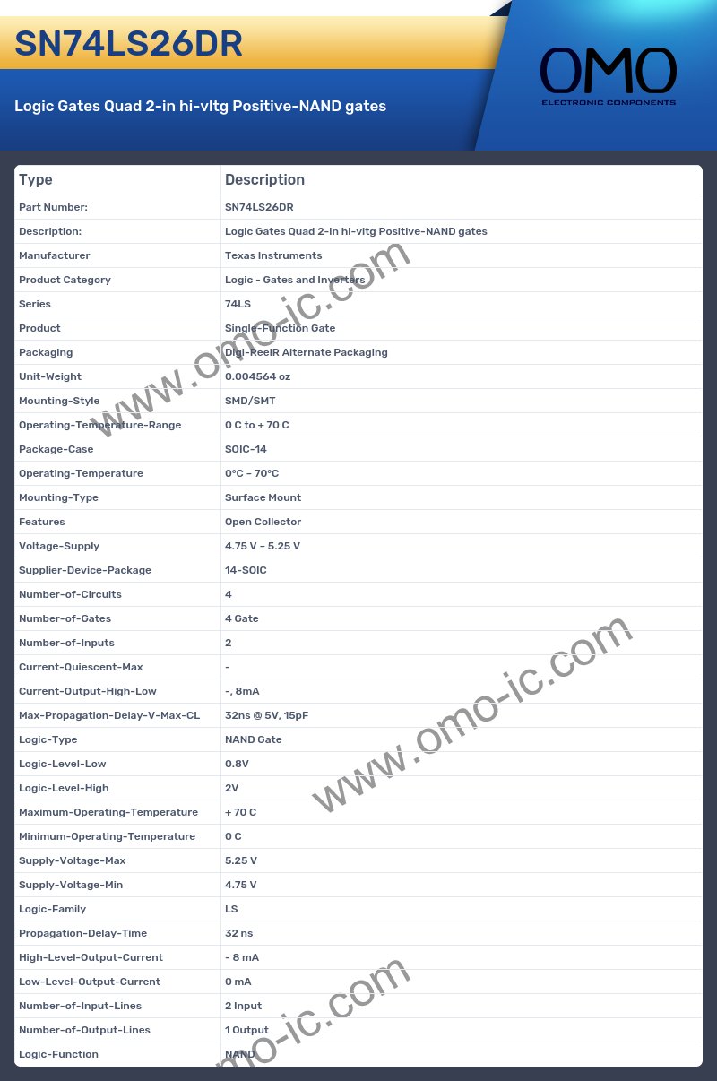 SN74LS26DR