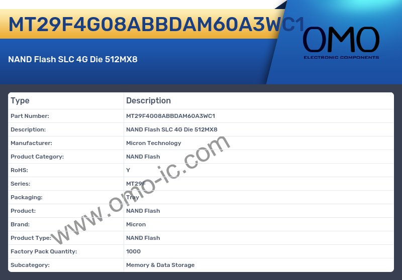 MT29F4G08ABBDAM60A3WC1