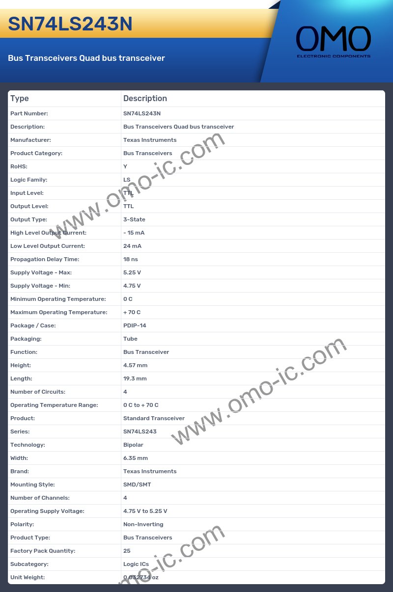 SN74LS243N