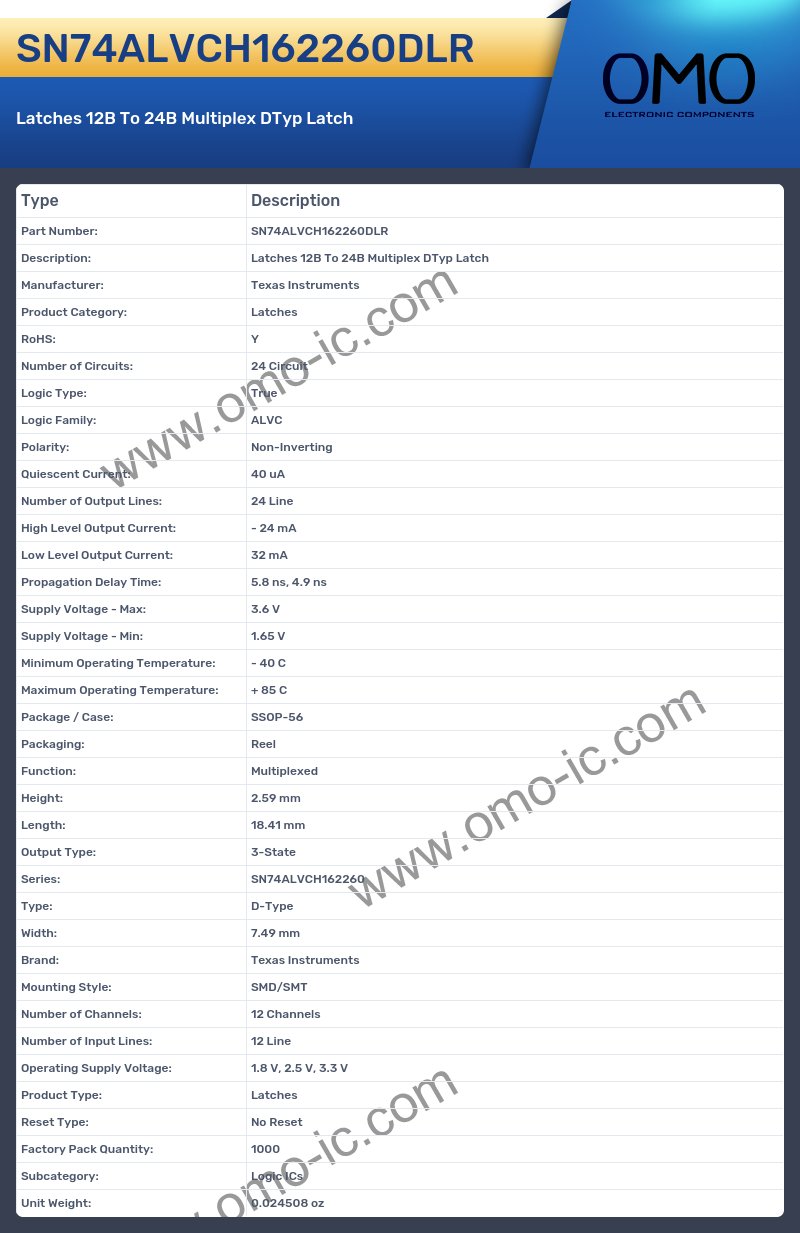 SN74ALVCH162260DLR