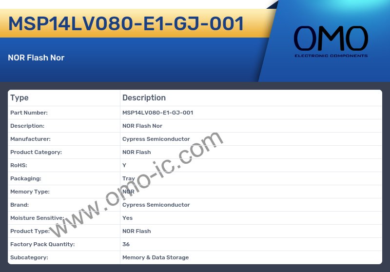 MSP14LV080-E1-GJ-001