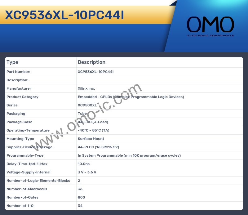 XC9536XL-10PC44I