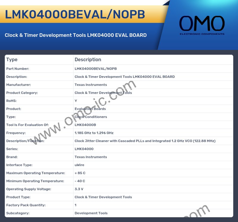 LMK04000BEVAL/NOPB