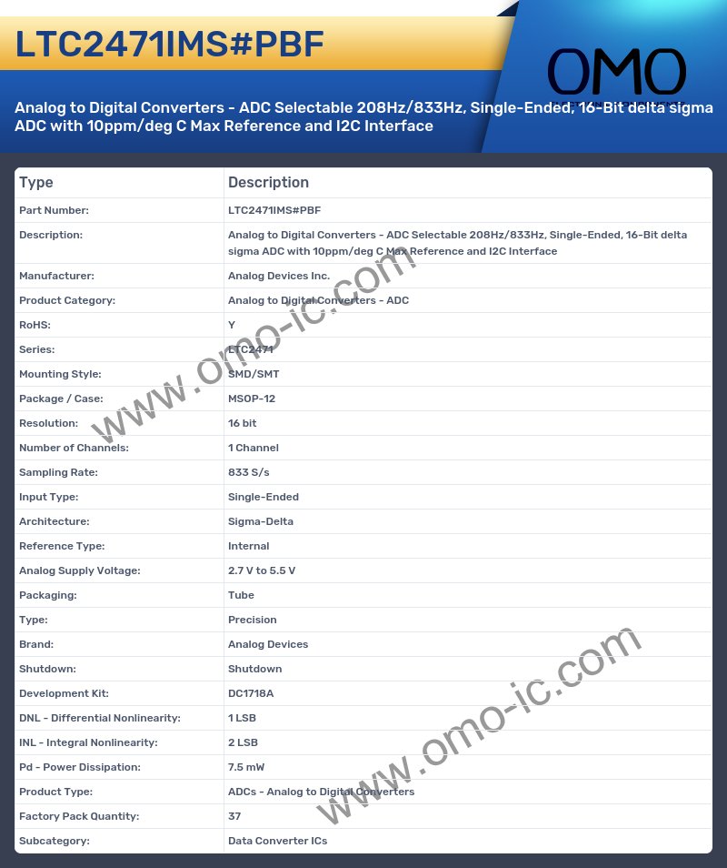 LTC2471IMS#PBF