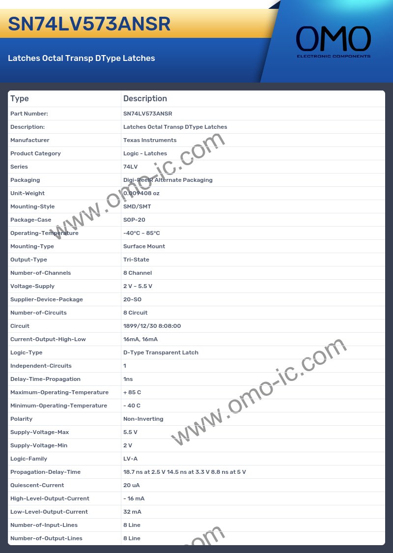 SN74LV573ANSR