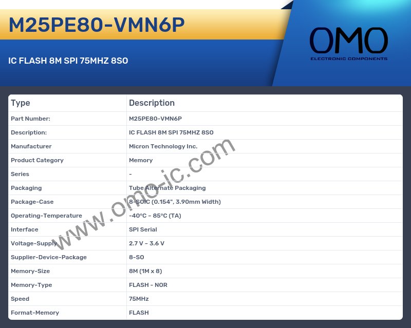 M25PE80-VMN6P