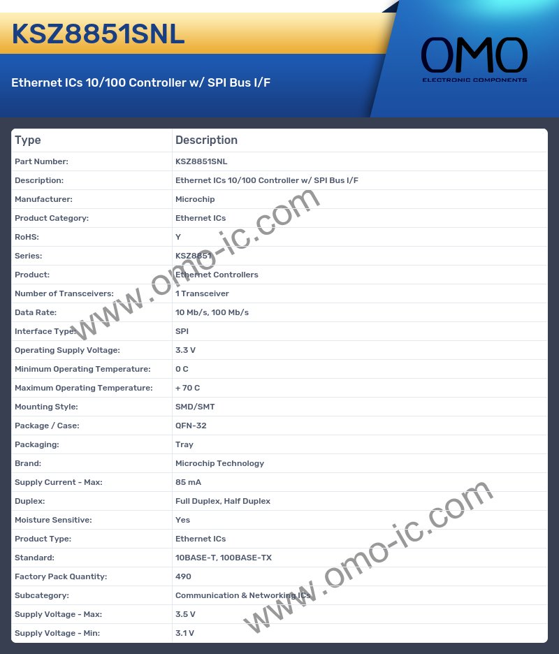 KSZ8851SNL