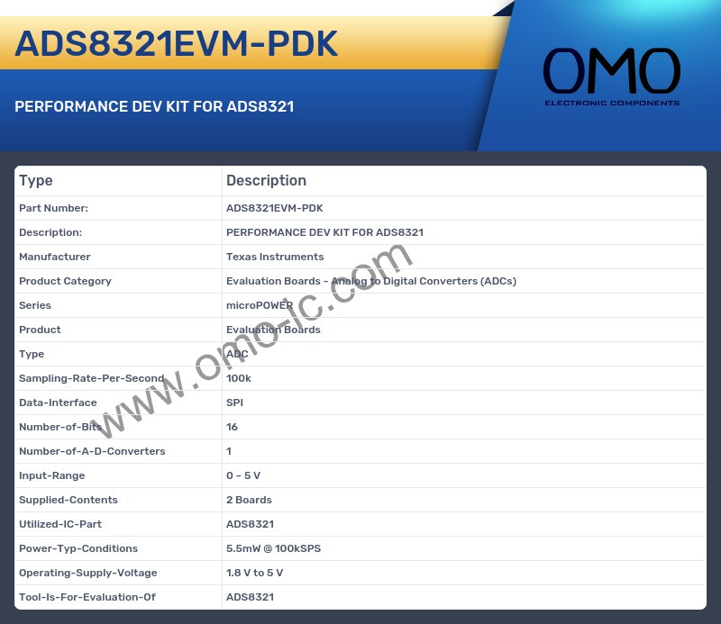 ADS8321EVM-PDK