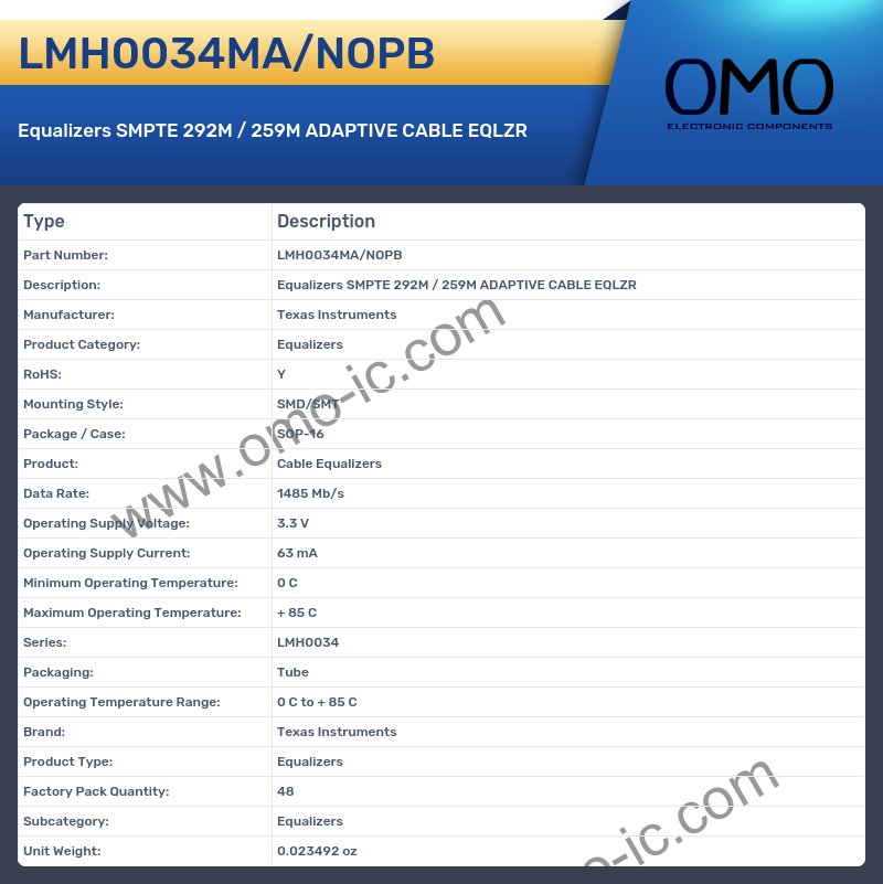 LMH0034MA/NOPB