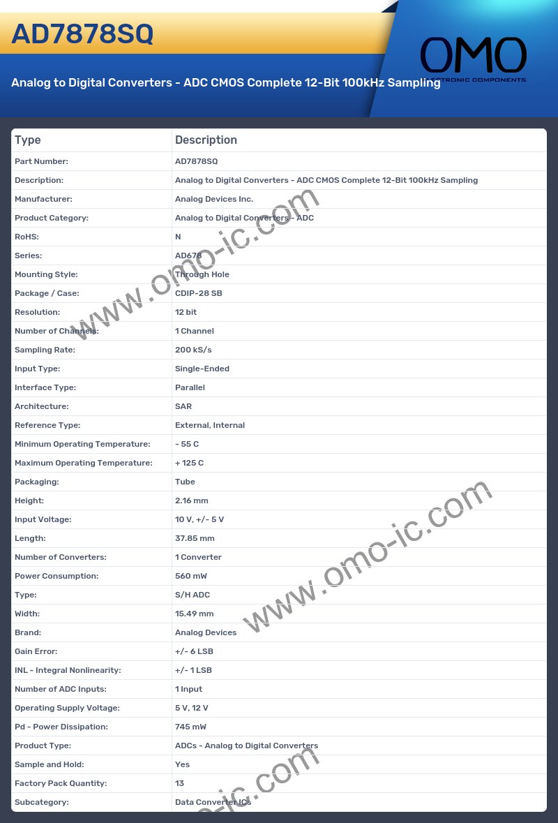 AD7878SQ