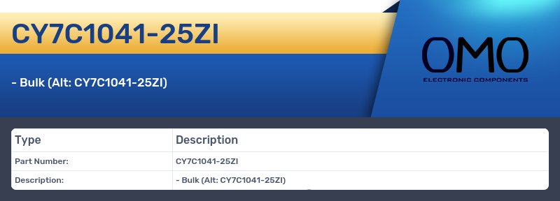 CY7C1041-25ZI