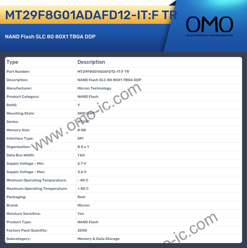 MT29F8G01ADAFD12-IT:F TR