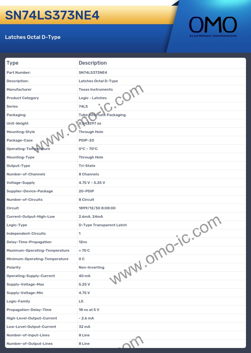SN74LS373NE4