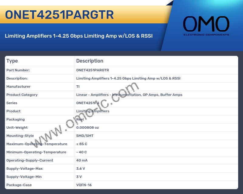 ONET4251PARGTR