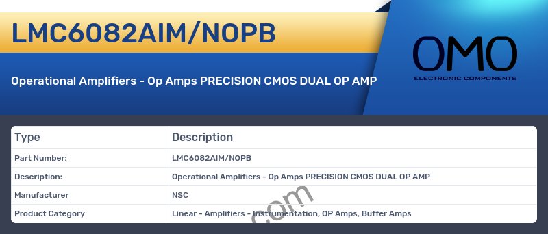 LMC6082AIM/NOPB