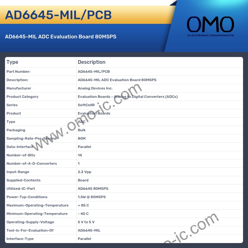 AD6645-MIL/PCB