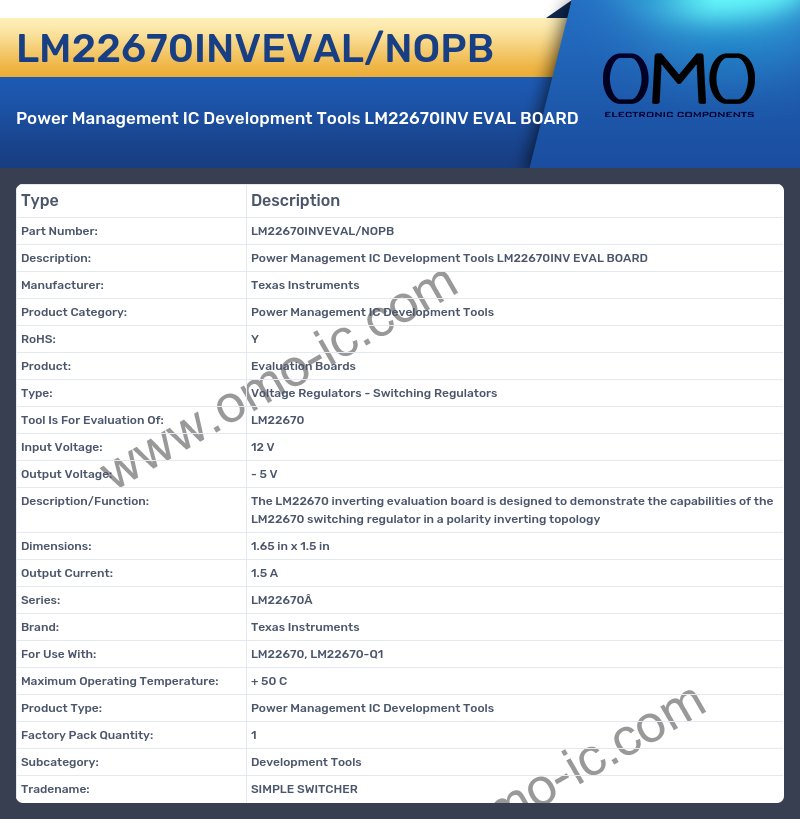 LM22670INVEVAL/NOPB