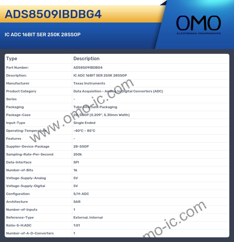 ADS8509IBDBG4