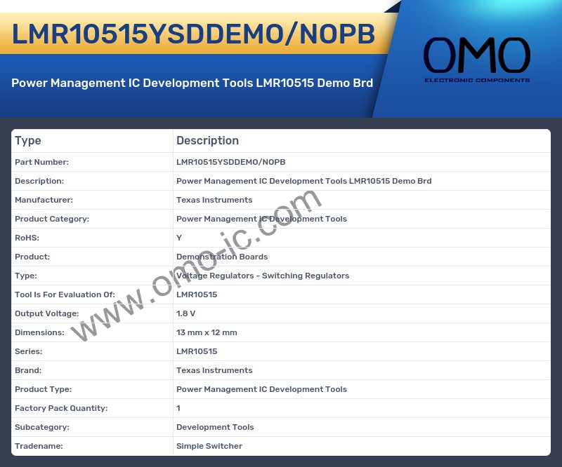 LMR10515YSDDEMO/NOPB