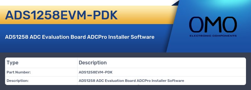 ADS1258EVM-PDK