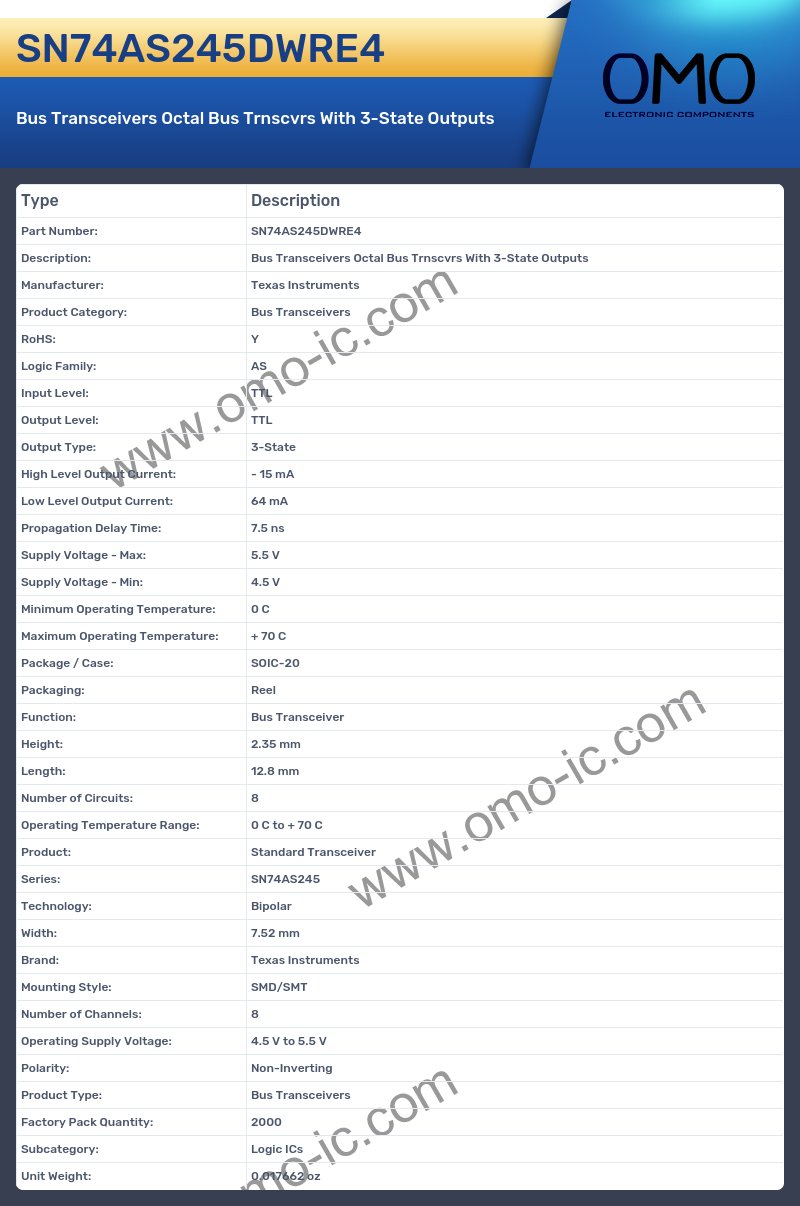SN74AS245DWRE4