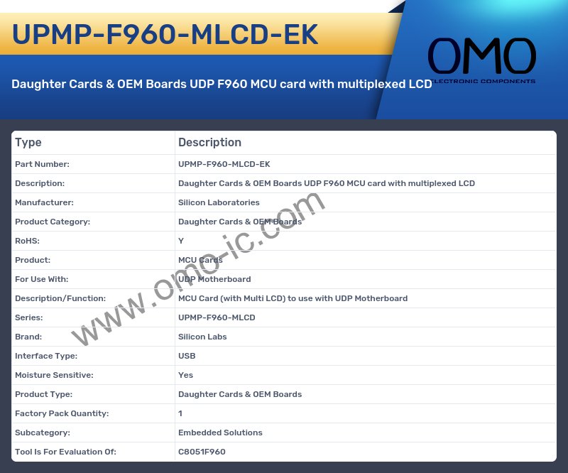UPMP-F960-MLCD-EK