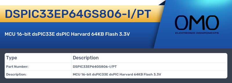 DSPIC33EP64GS806-I/PT