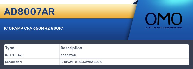 AD8007AR
