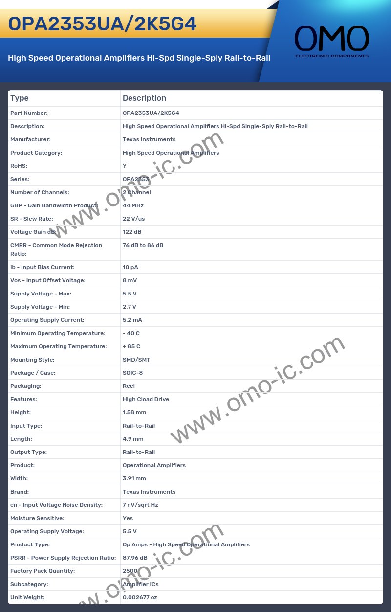 OPA2353UA/2K5G4