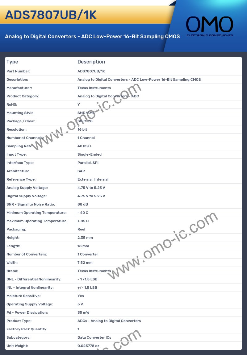 ADS7807UB/1K