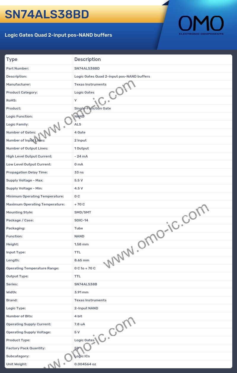 SN74ALS38BD