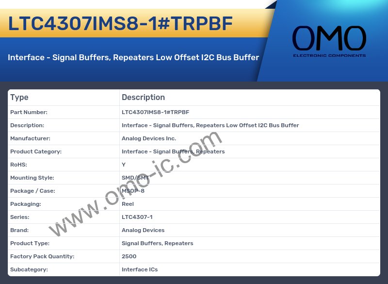 LTC4307IMS8-1#TRPBF