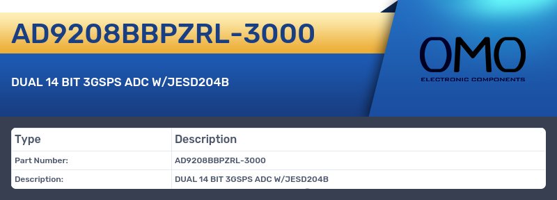 AD9208BBPZRL-3000