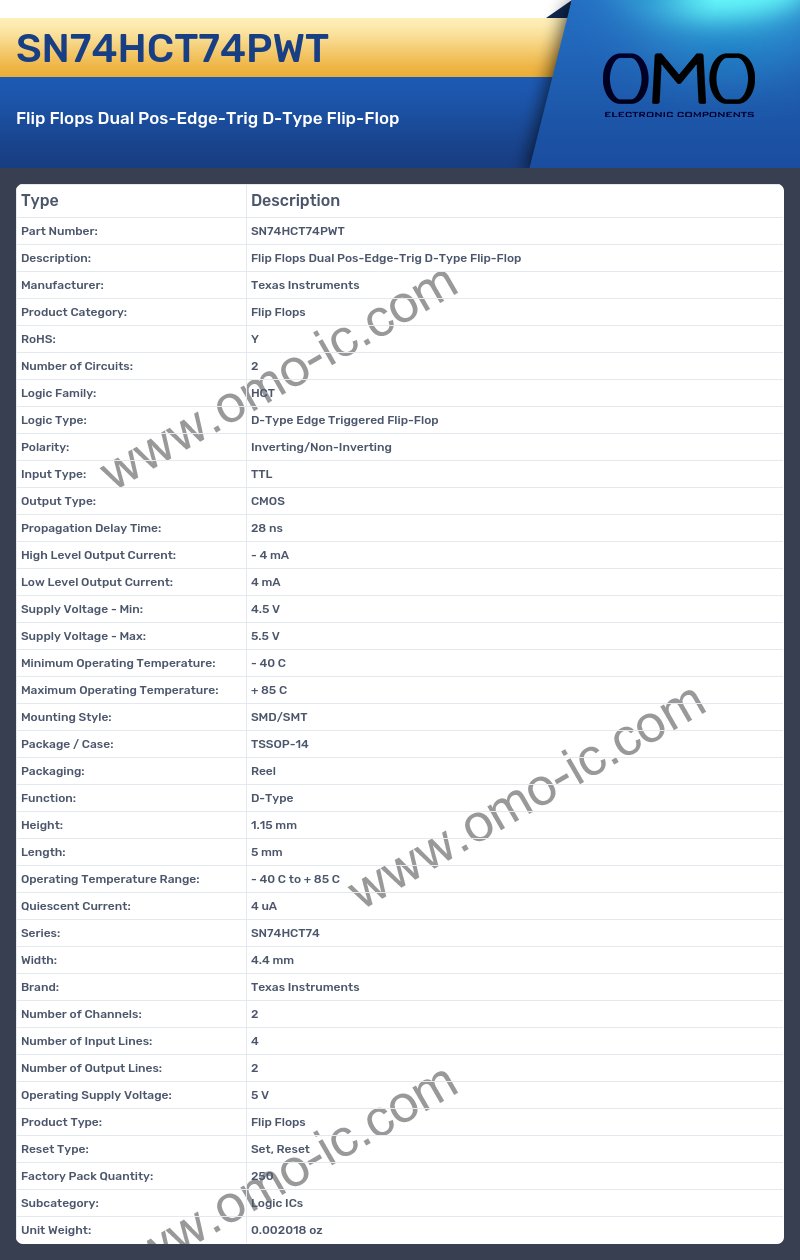 SN74HCT74PWT