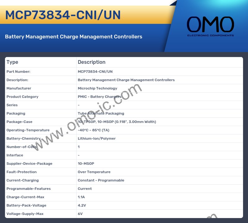 MCP73834-CNI/UN