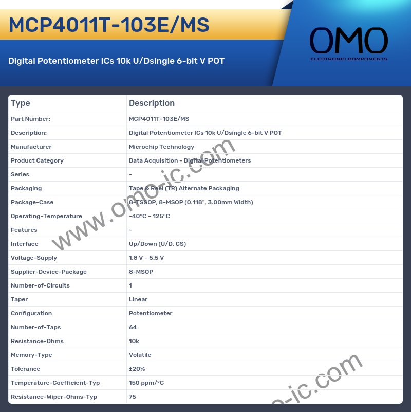 MCP4011T-103E/MS