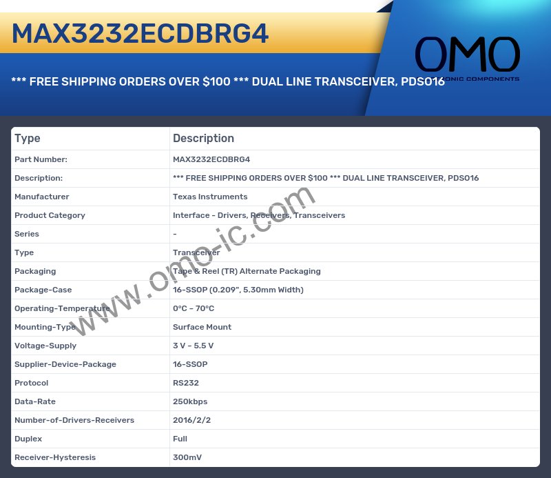 MAX3232ECDBRG4